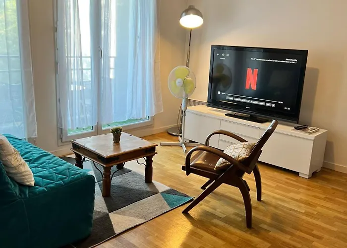 Appartement 2 Pieces 5Min Gare Val D\'Europe Parking Inclus